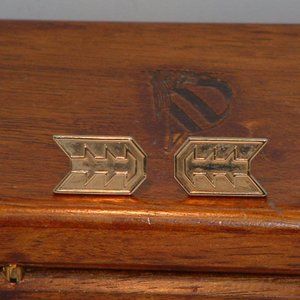 Pre-Owned Men’s Speidel Gold Tone Arrow Cuff Links